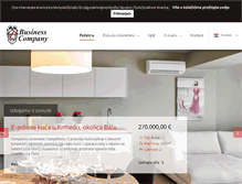 Tablet Screenshot of business-company.hr